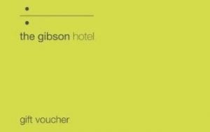 The Gibson Hotel Gift Voucher