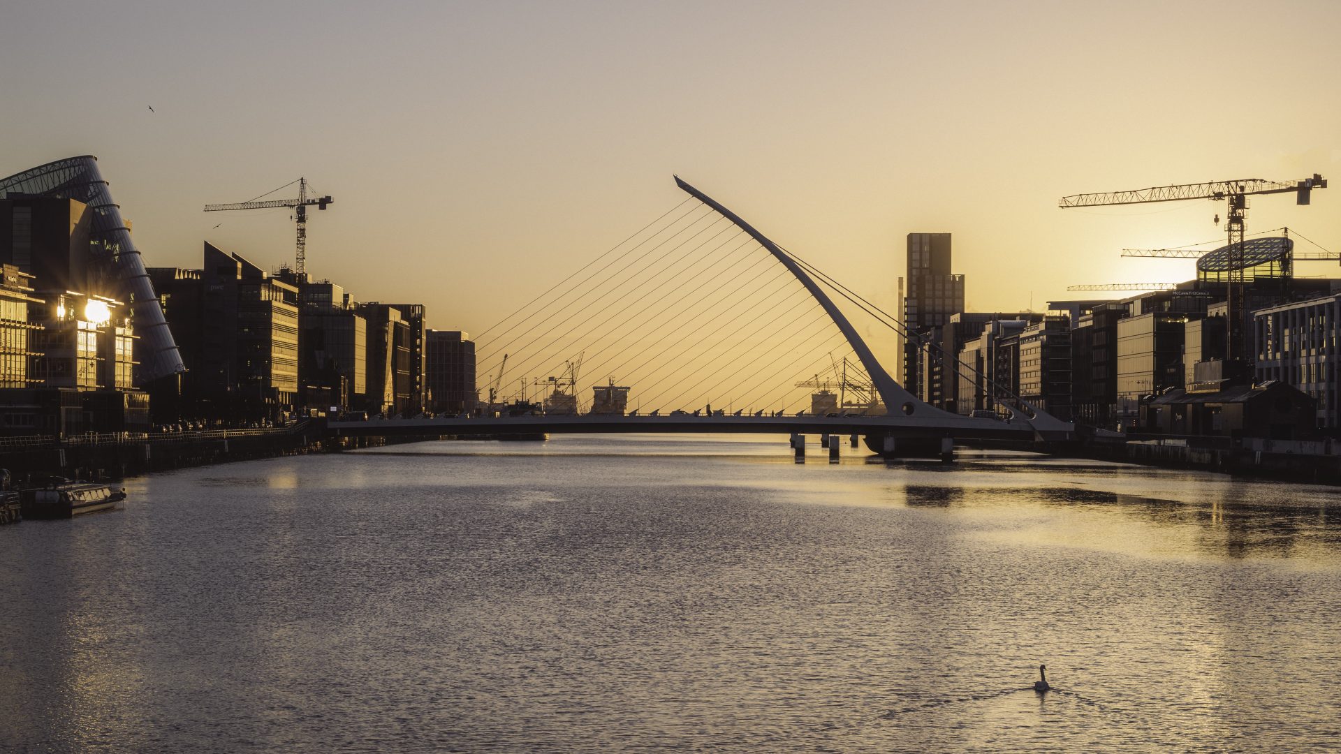 Samuel Beckett Bridge Dublin City